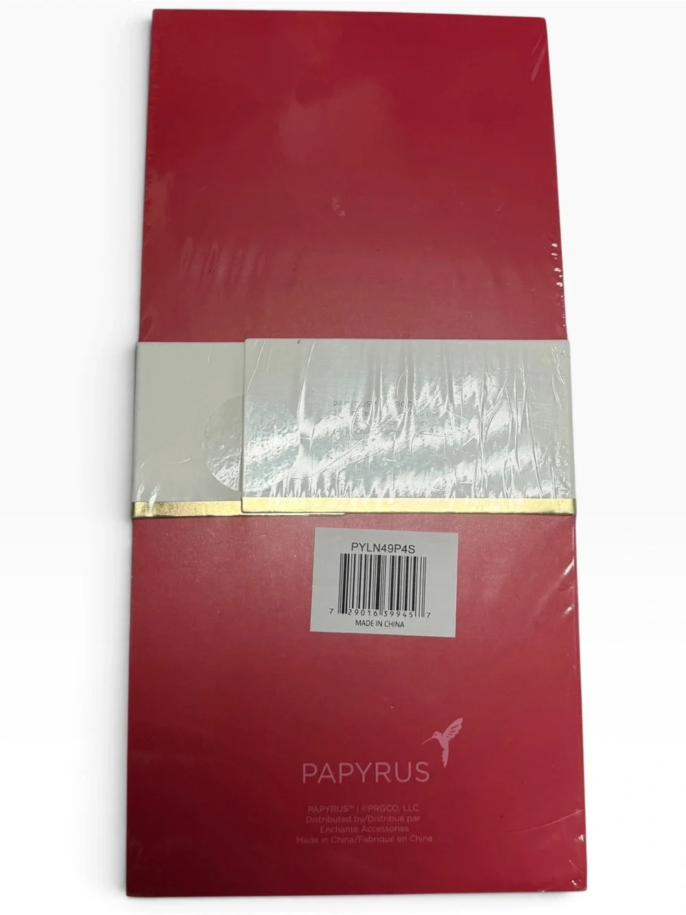Papyrus Floral Long Desk Notepad & Gold Pen Set – New Sealed